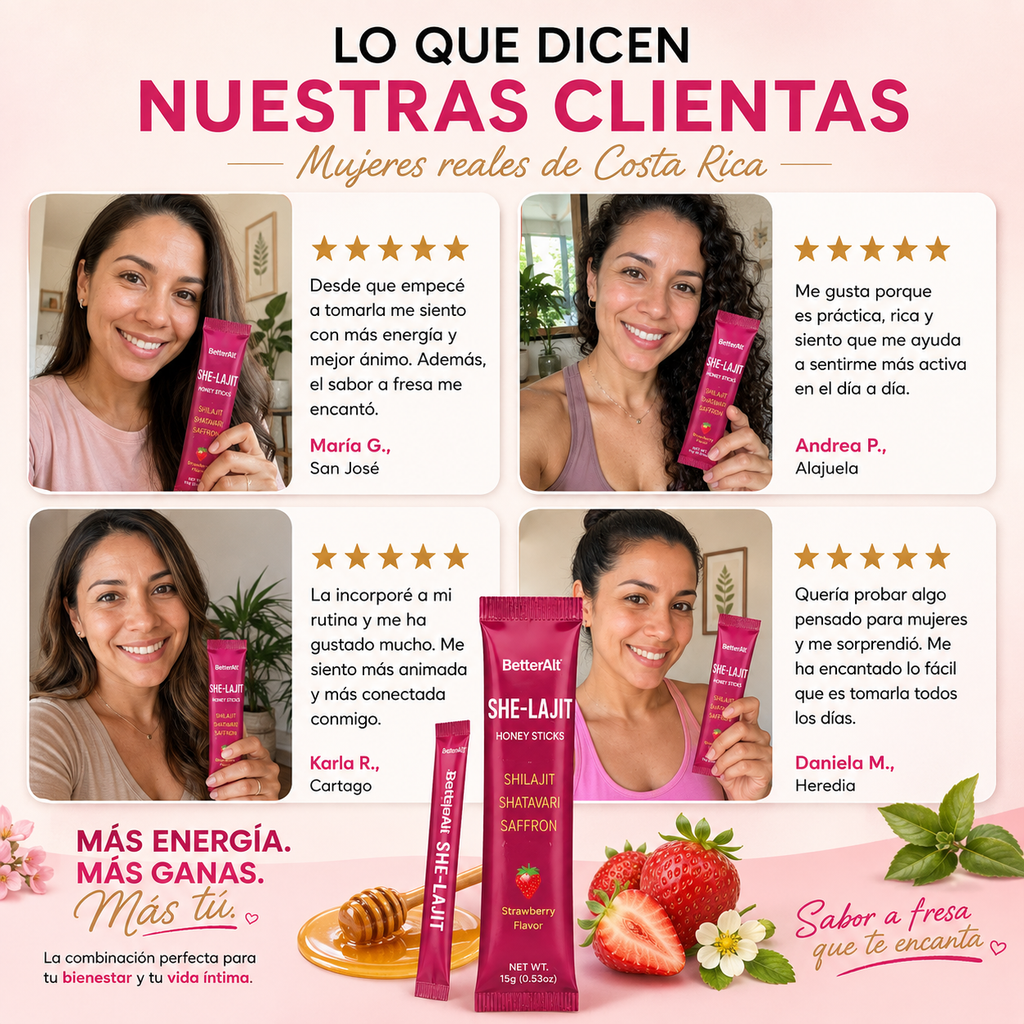 SHILAJIT PARA MUJERES