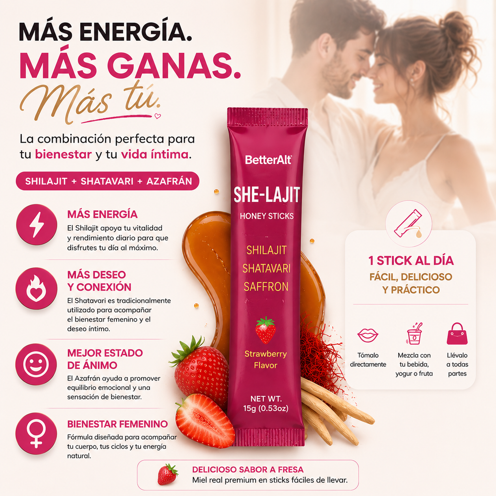 SHILAJIT PARA MUJERES