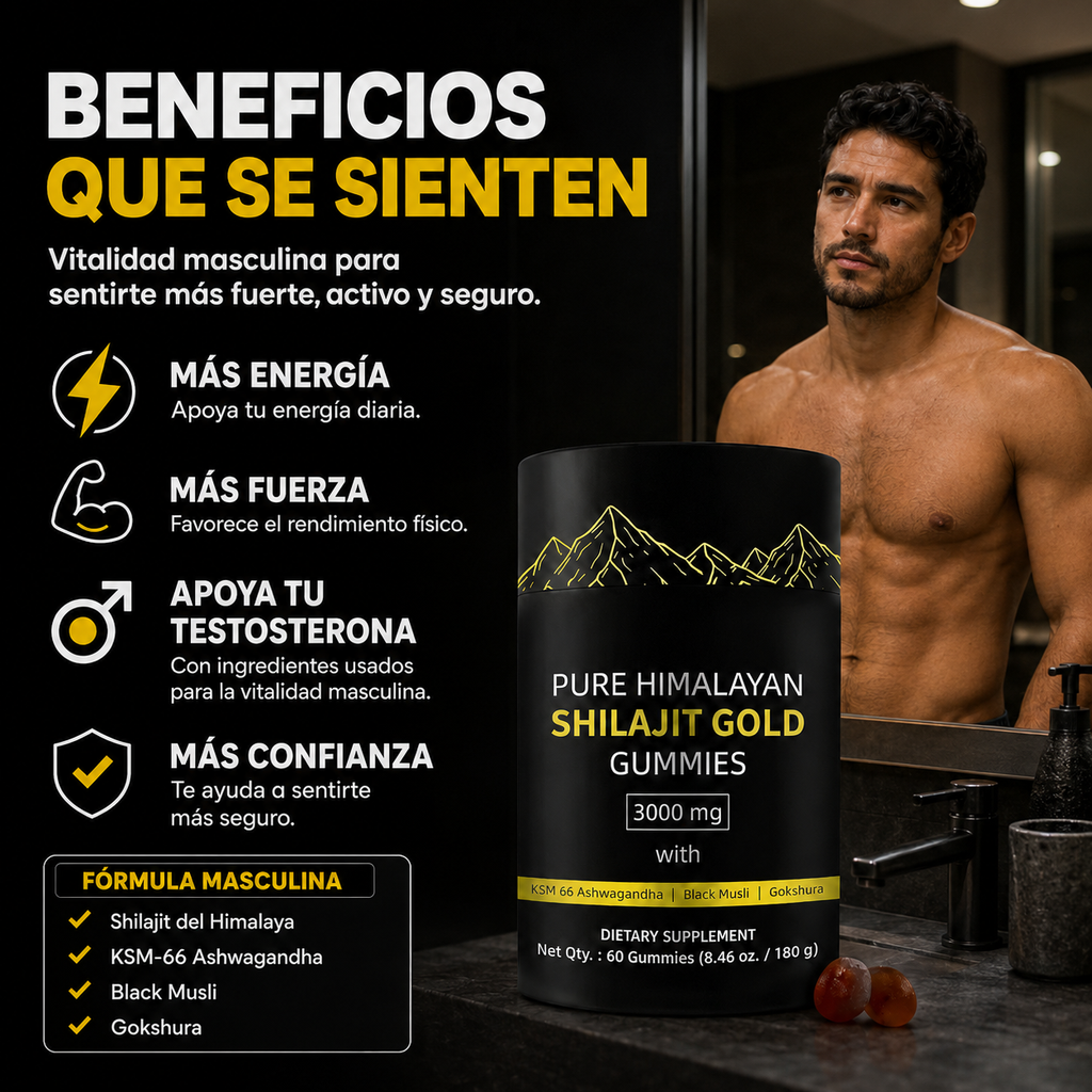 Gomitas Shilajit Gold (x60)