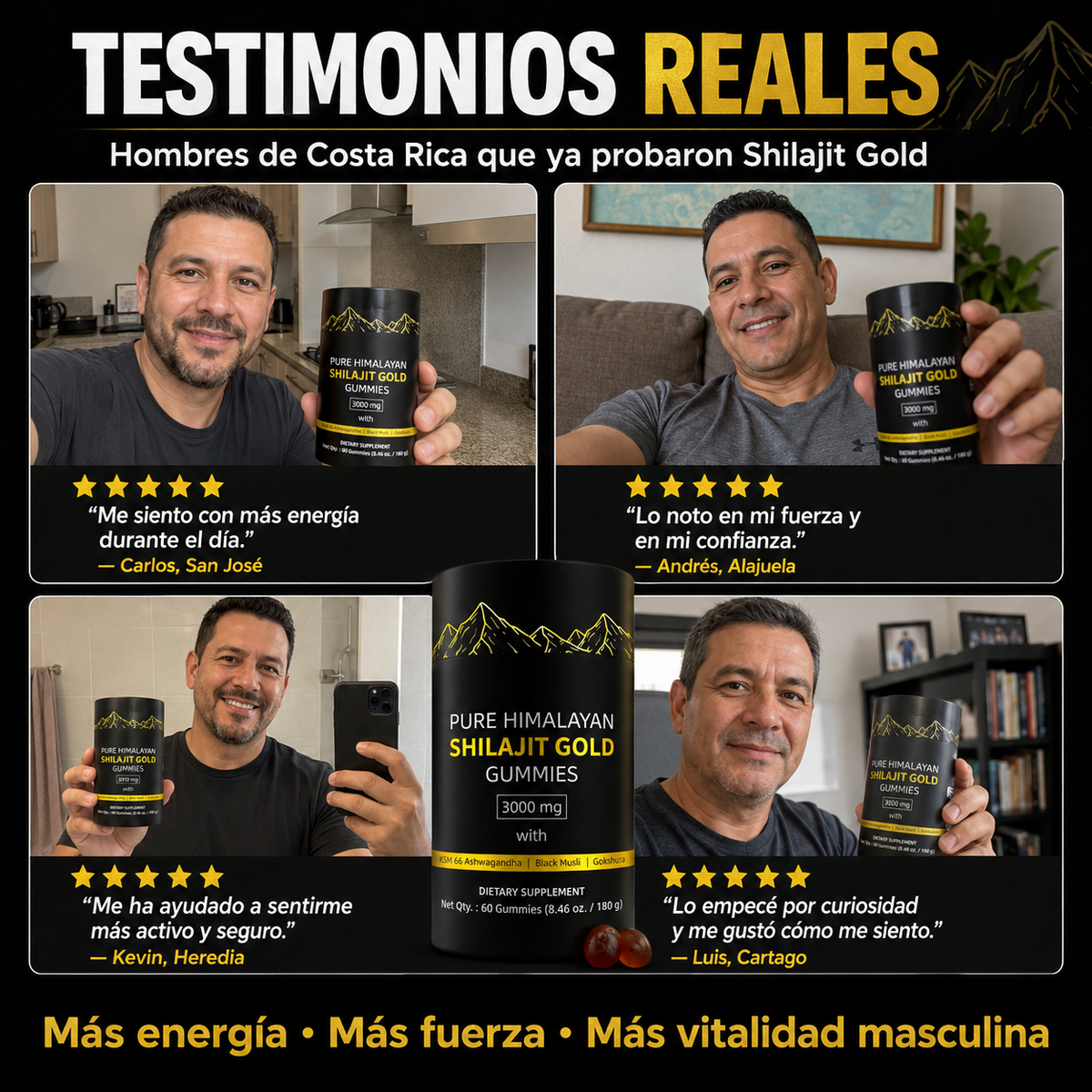 Gomitas Shilajit Gold (x60)