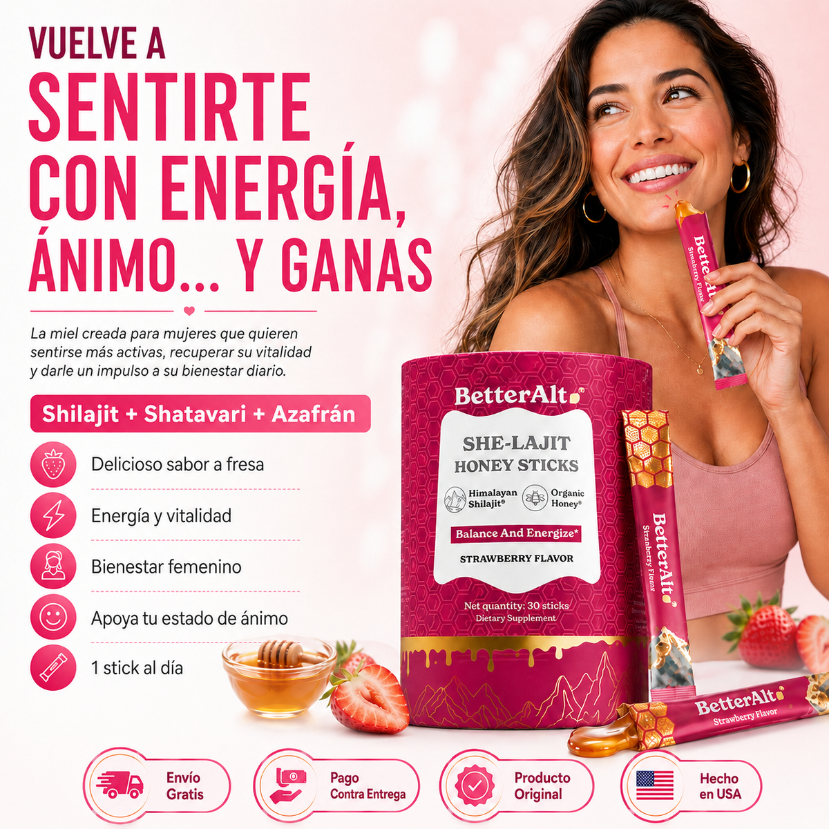 SHILAJIT PARA MUJERES