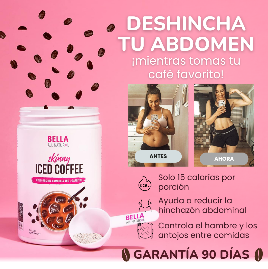 ICED COFFE DESHINCHA TU ABDOMEN