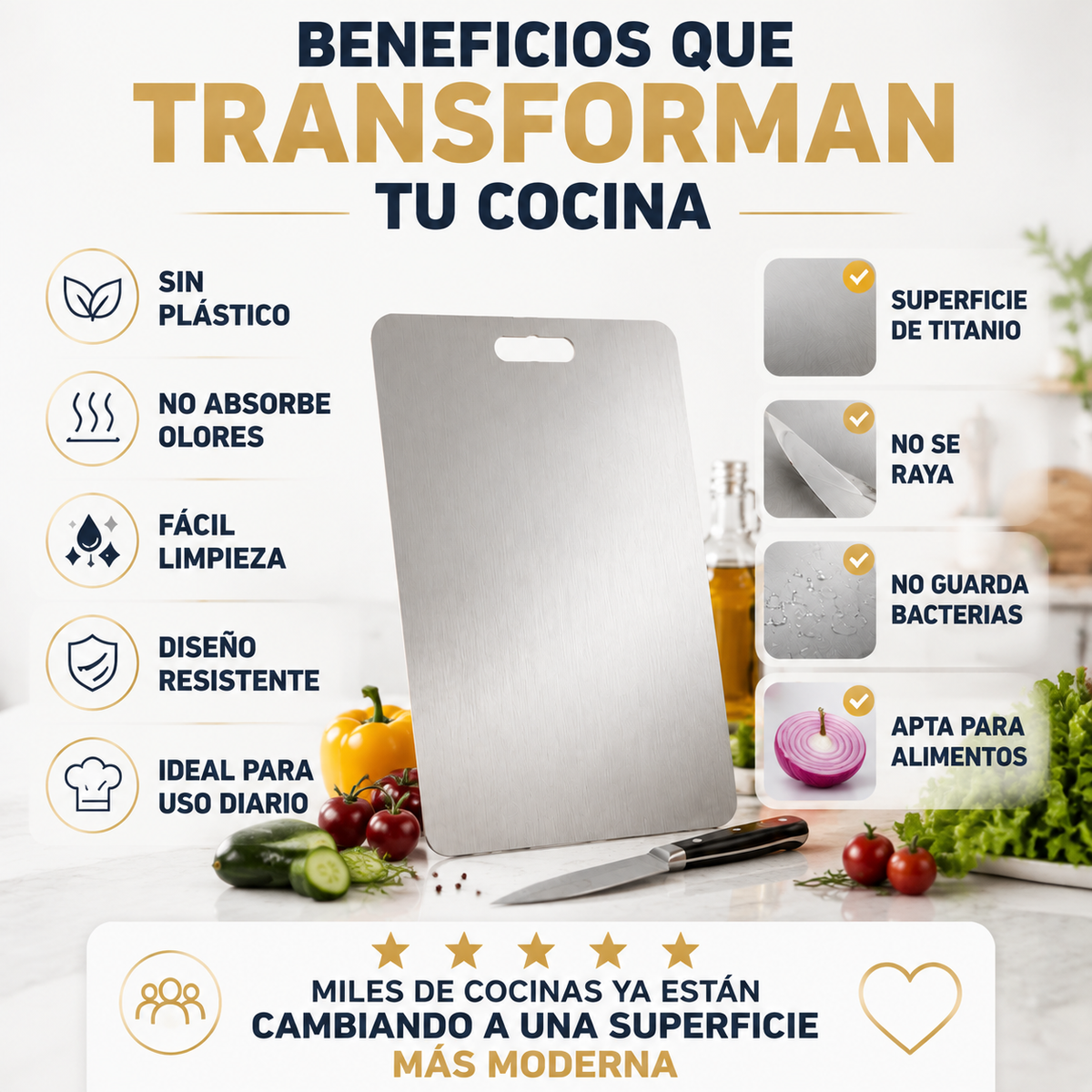 Tabla de titanio