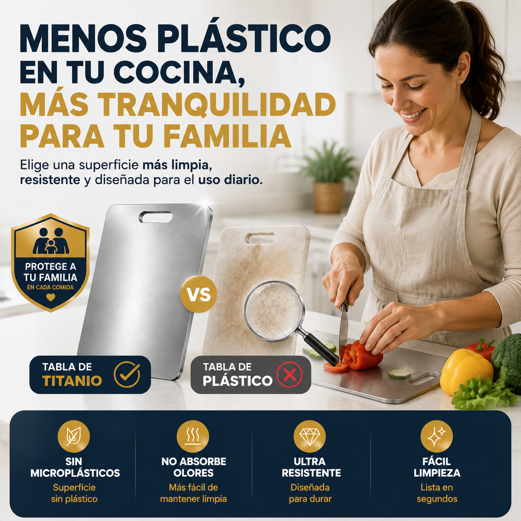 Tabla de titanio